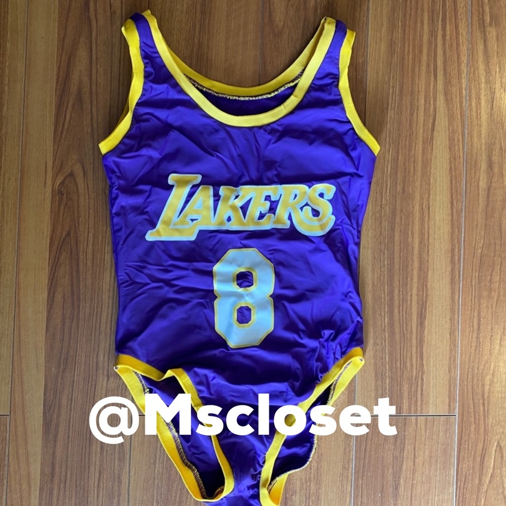 Kobe inspired Bodysuit #8 - AVAILABLE NOW - Picture 1 of 5